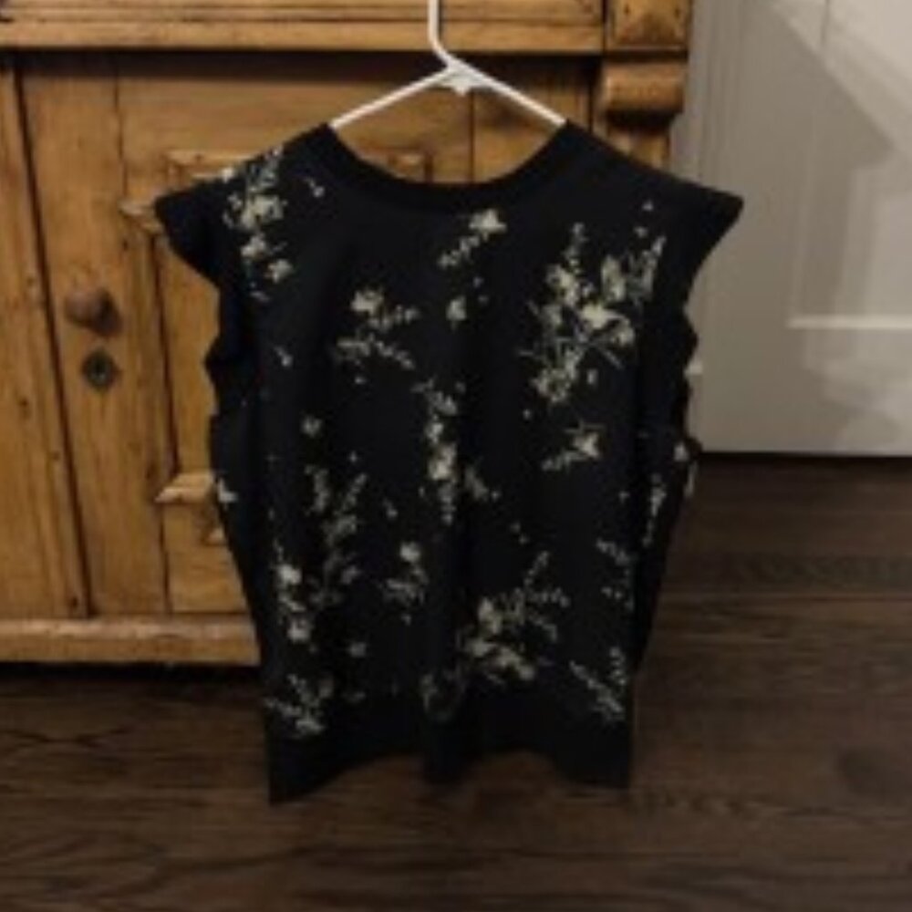 Ted Baker Ruffle Sleeve Top